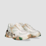 DEPORTIVO STRASS PIEL BLANCO