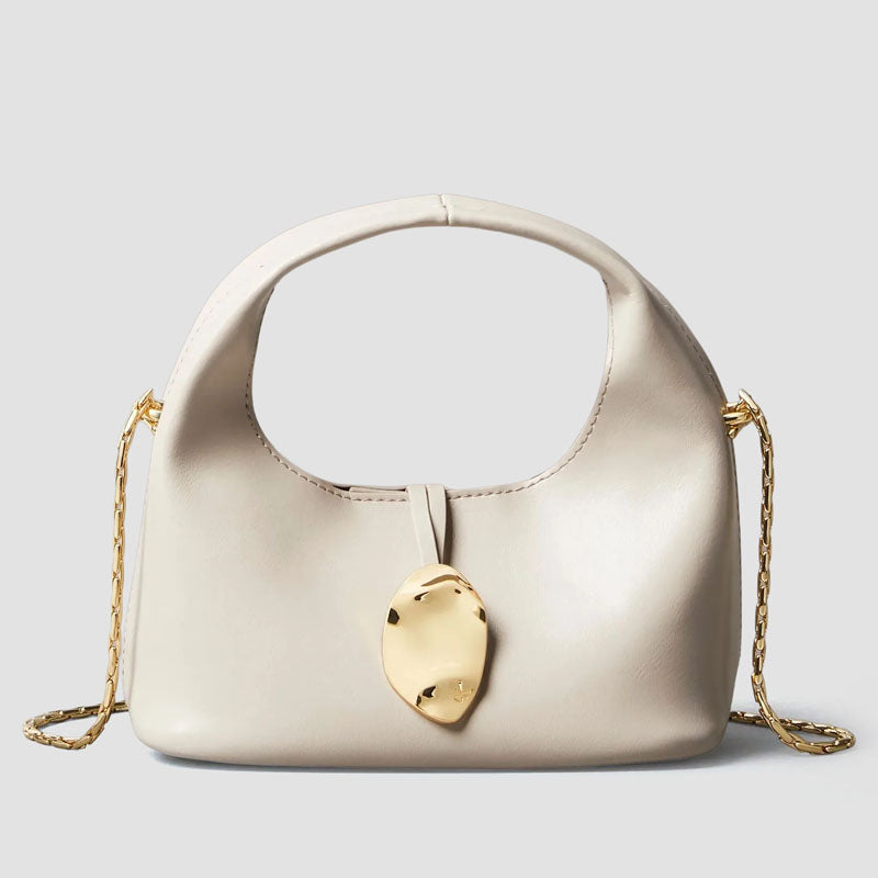 BOLSO CK STONE CROSSBODY CHATEAU BEIGE