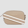 BOLSO TH LOGO CAMERA TAUPE