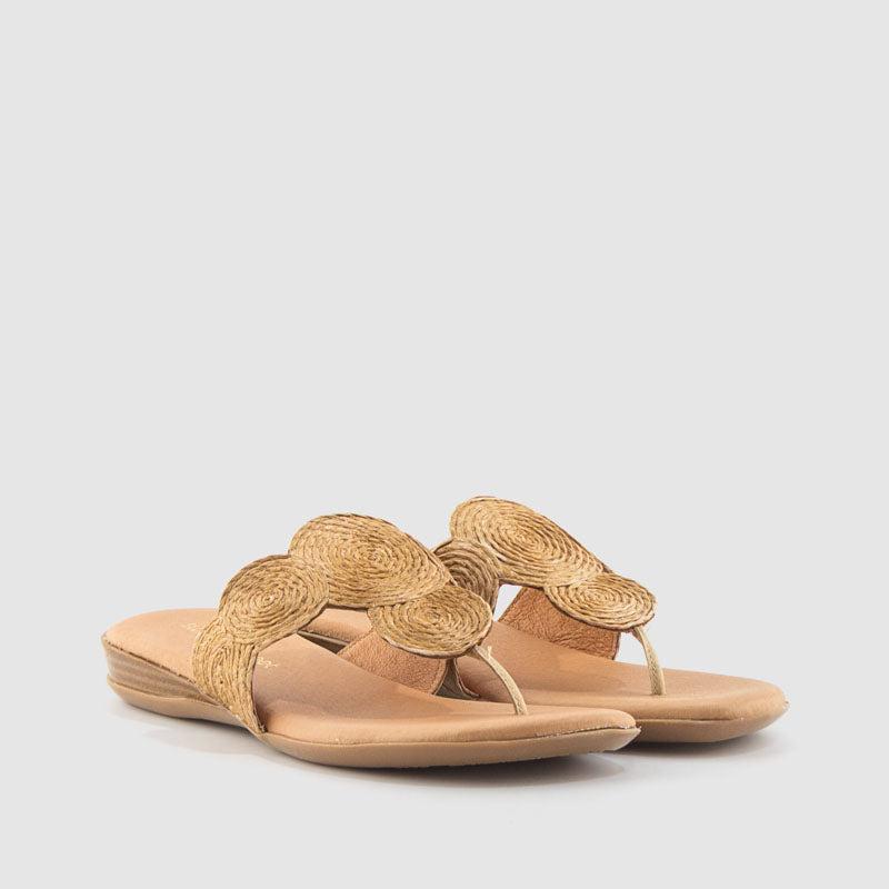 SANDALIA RAFIA NATURAL