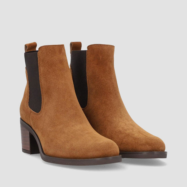 BOTIN ELASTICO SERRAJE CUERO