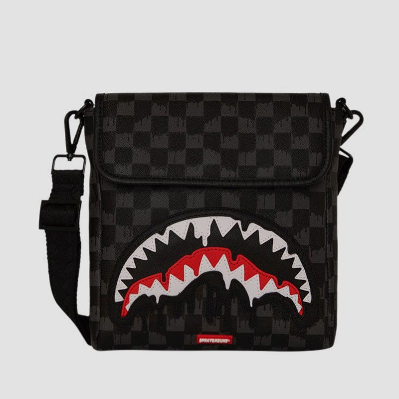 BANDOLERA DRIPPING SHARKS IN PARIS BLACK