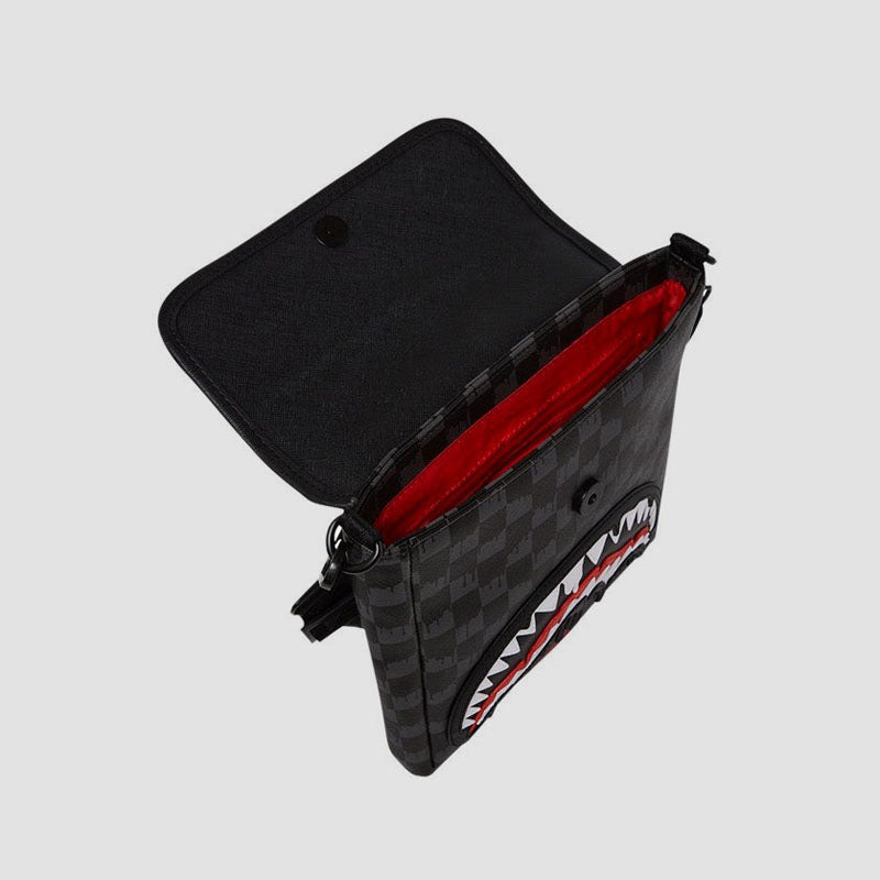 BANDOLERA DRIPPING SHARKS IN PARIS BLACK