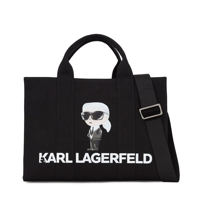 BOLSO IKON SQUARE TOTE BLACK