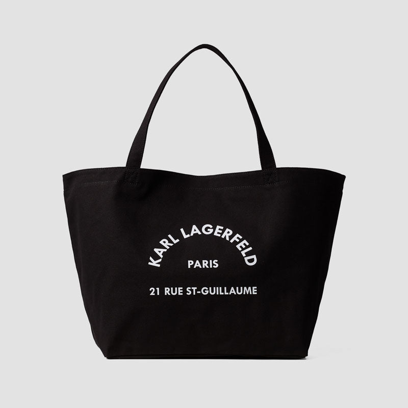 BOLSO KRSG CANVAS SHOPPER BLACK