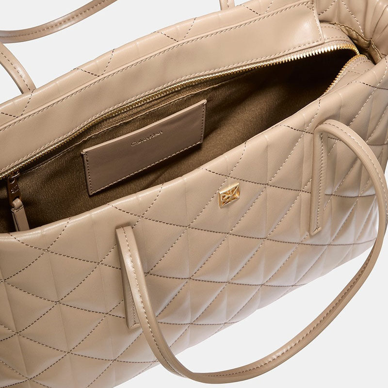 BOLSO CK QUILTED SMALL TOTE