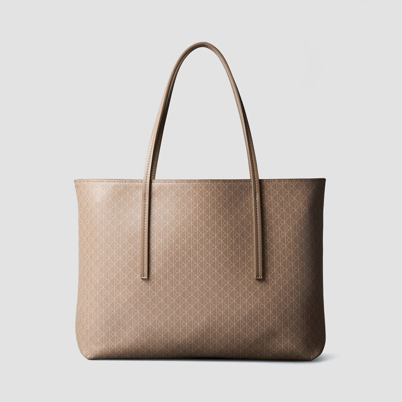 BOLSO CK EMBLEM  AOP SMALL TOTE