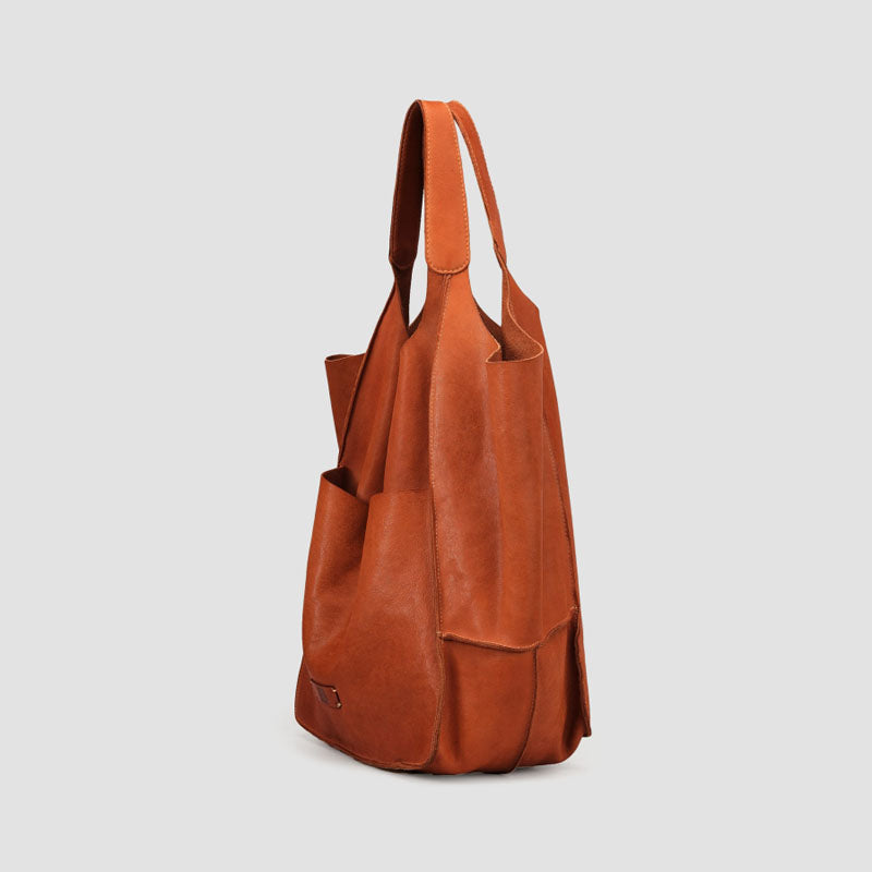 BOLSO SHOPPER PIEL CUERO
