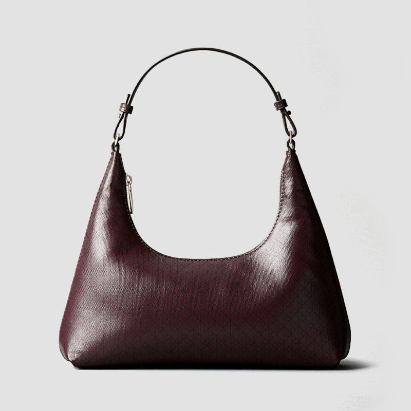 BOLSO SHOULDER  COAET FUDGE BURDEOS