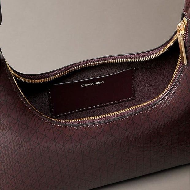 BOLSO SHOULDER COAET FUDGE BURDEOS
