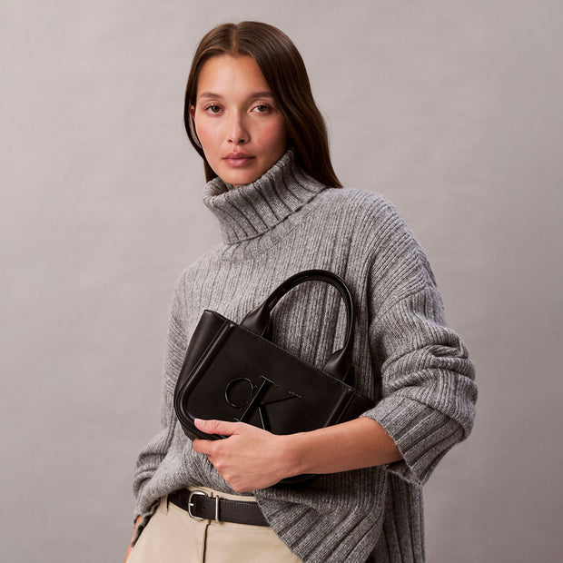 BOLSO TOTE S BOLD BLACK