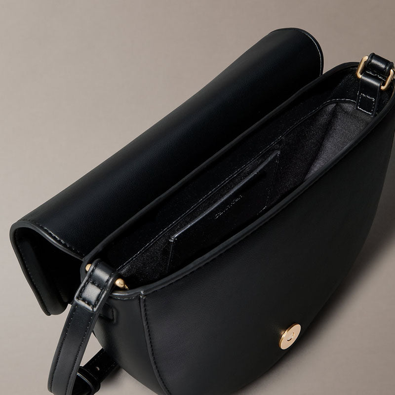 BOLSO SADDLE  BOLD BLACK