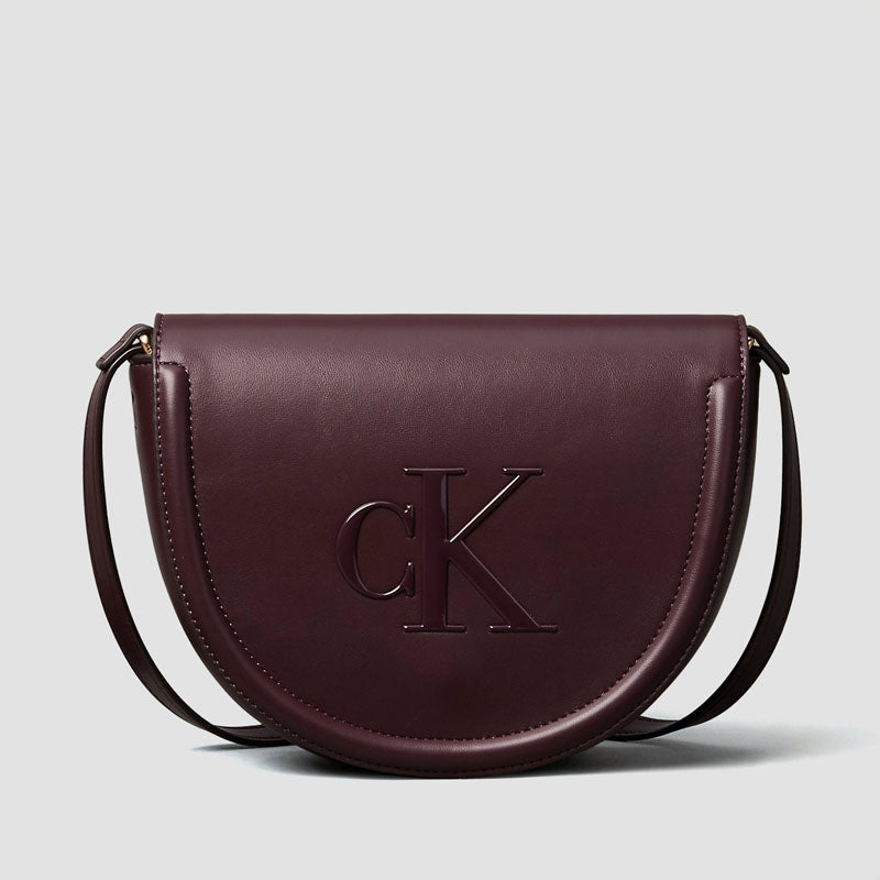 BOLSO SADDLE  BOLD FUDGE BURDEOS