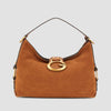 BOLSO CAMDEM SUEDE COGNAC