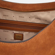 BOLSO CAMDEM SUEDE COGNAC