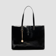 BOLSO TOTE TACHAS NEGRO
