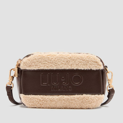 BOLSO CAMERA BORREGUILLO MORO