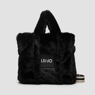 BOLSO TOTE PELO NEGRO