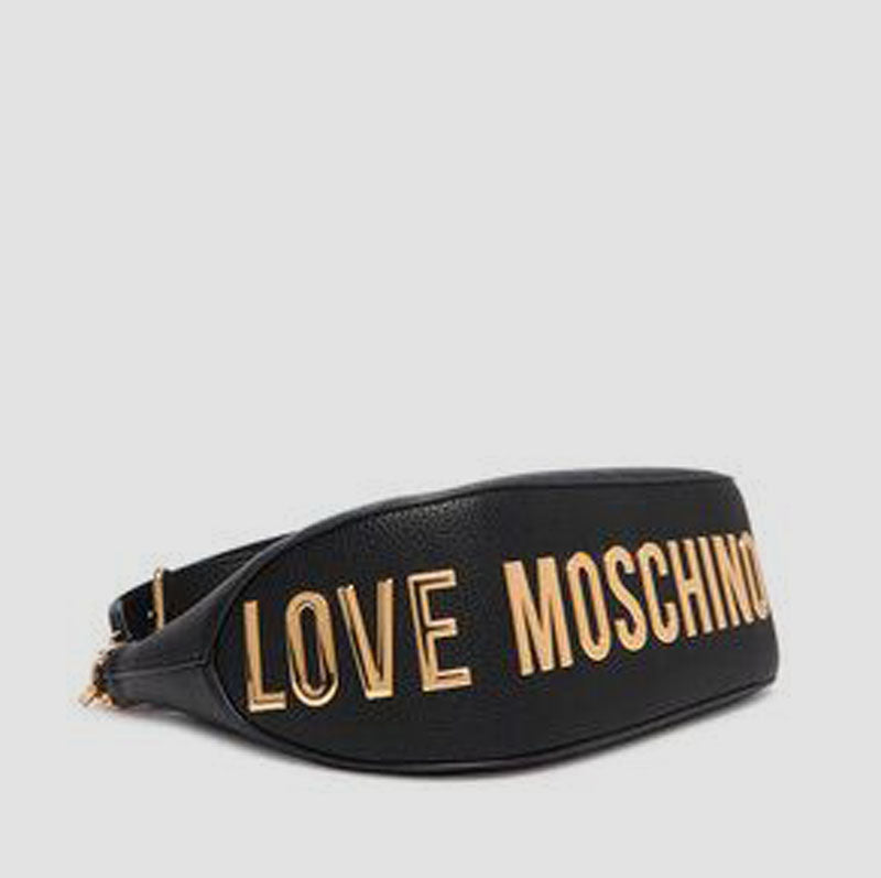 BOLSO PU NERO GALV. ORO