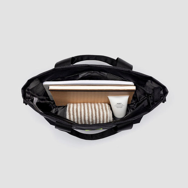 BOLSO STRATA MINI BLACK/LIME