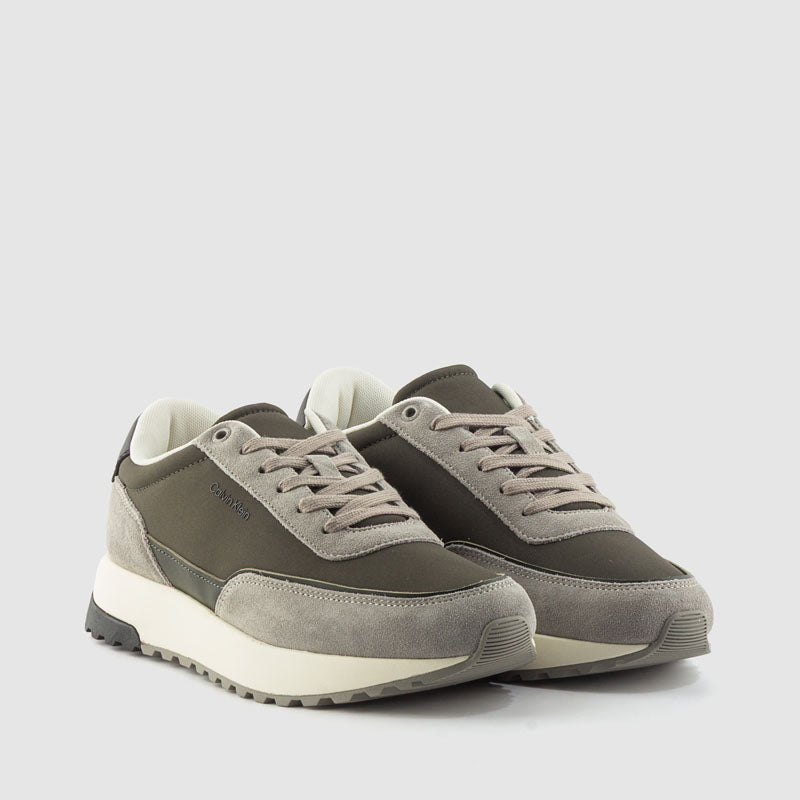 Deportivo running combi gris