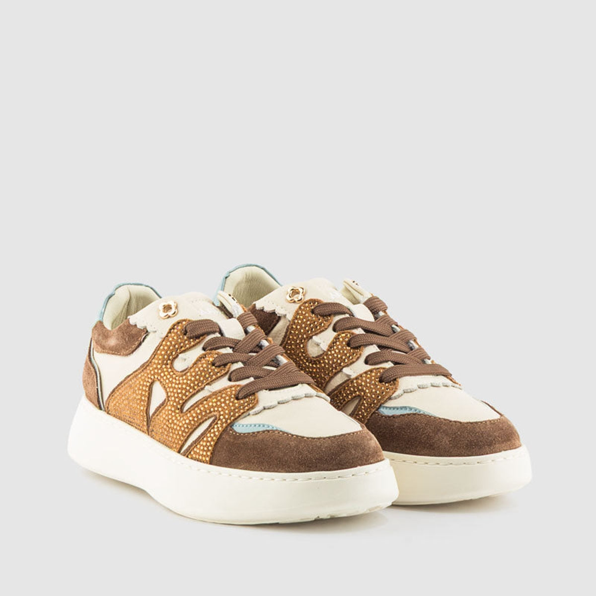 NOA BRAVA 10162P BLANCO MARRON -1