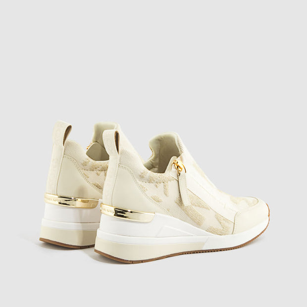 Deportivo Willis Wedge Trainer Pale Gold