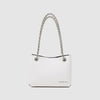 Bolso Sculted Shoulder W/chain White