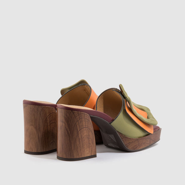 Sandalia Zafira Multi Naranja