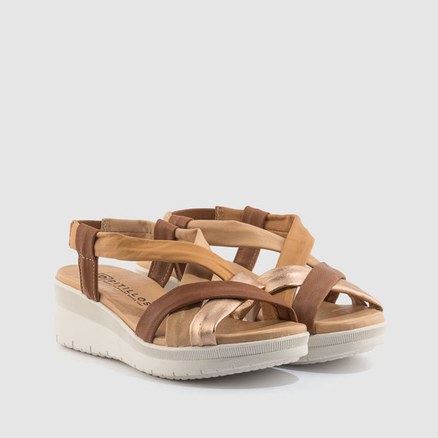 Sandalia Metal Natural